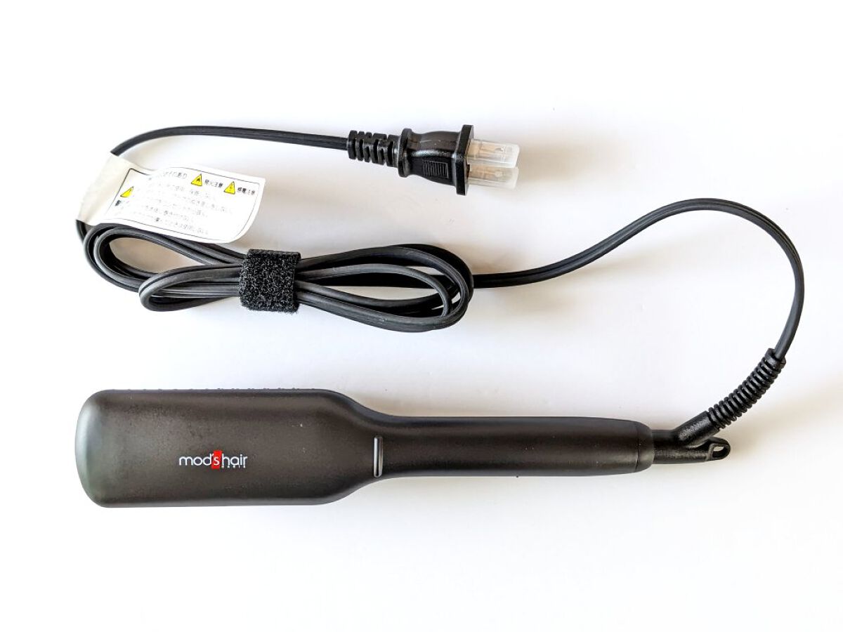 スタイリッシュ コンパクトイオンヒートブラシ MHB-3040-K/mod's hair/ヒートブラシを使ったクチコミ（2枚目）
