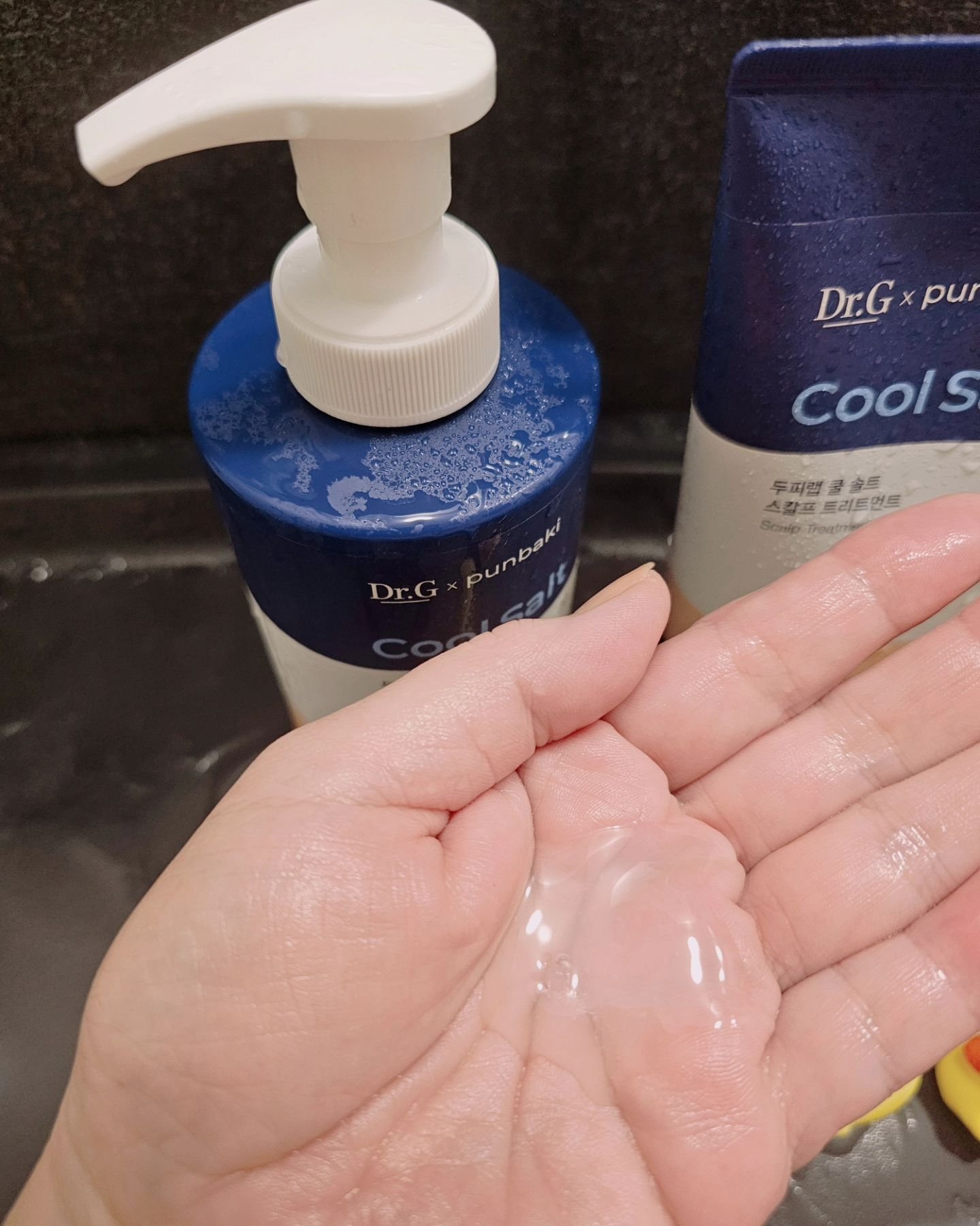 クールソルトスケーリングシャンプー/クールソルトスカルプトリートメント/Dr.G/市販シャンプーを使ったクチコミ（3枚目）