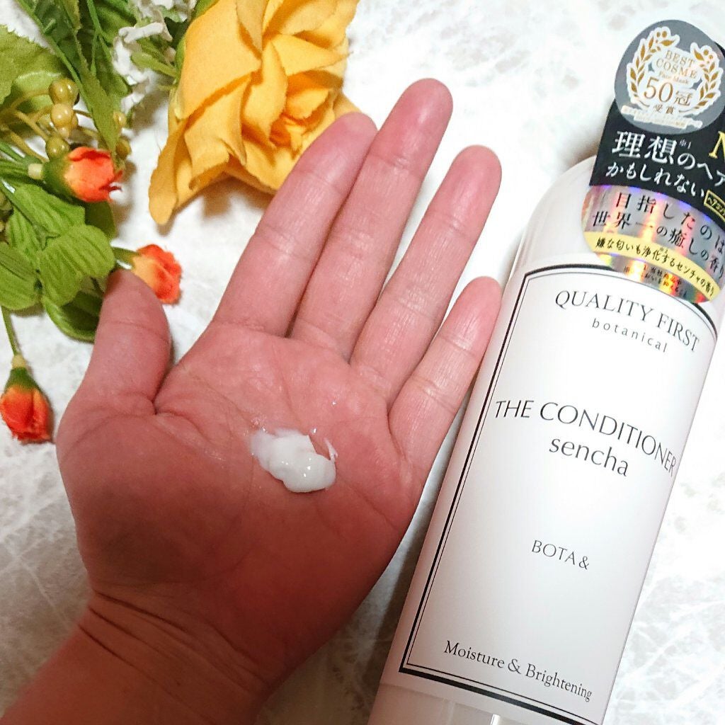 ボタアンド ザ シャンプー <sencha>/クオリティファースト/市販シャンプーを使ったクチコミ(4枚目)