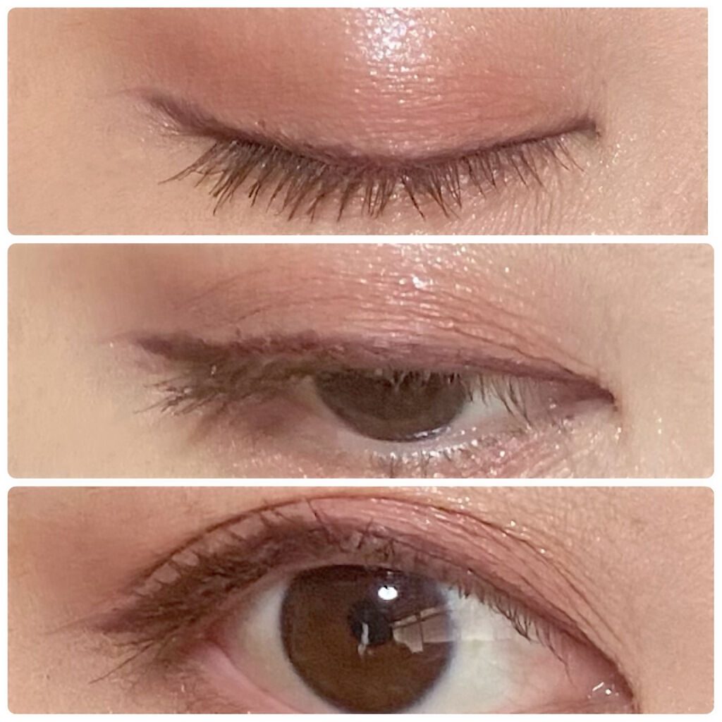 クリーミータッチライナー/キャンメイク/ジェルアイライナーを使ったクチコミ（3枚目）