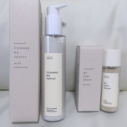 クレンズ ミー ソフトリー ミルククレンザー/SIORIS/ミルククレンジングを使ったクチコミ(1枚目)