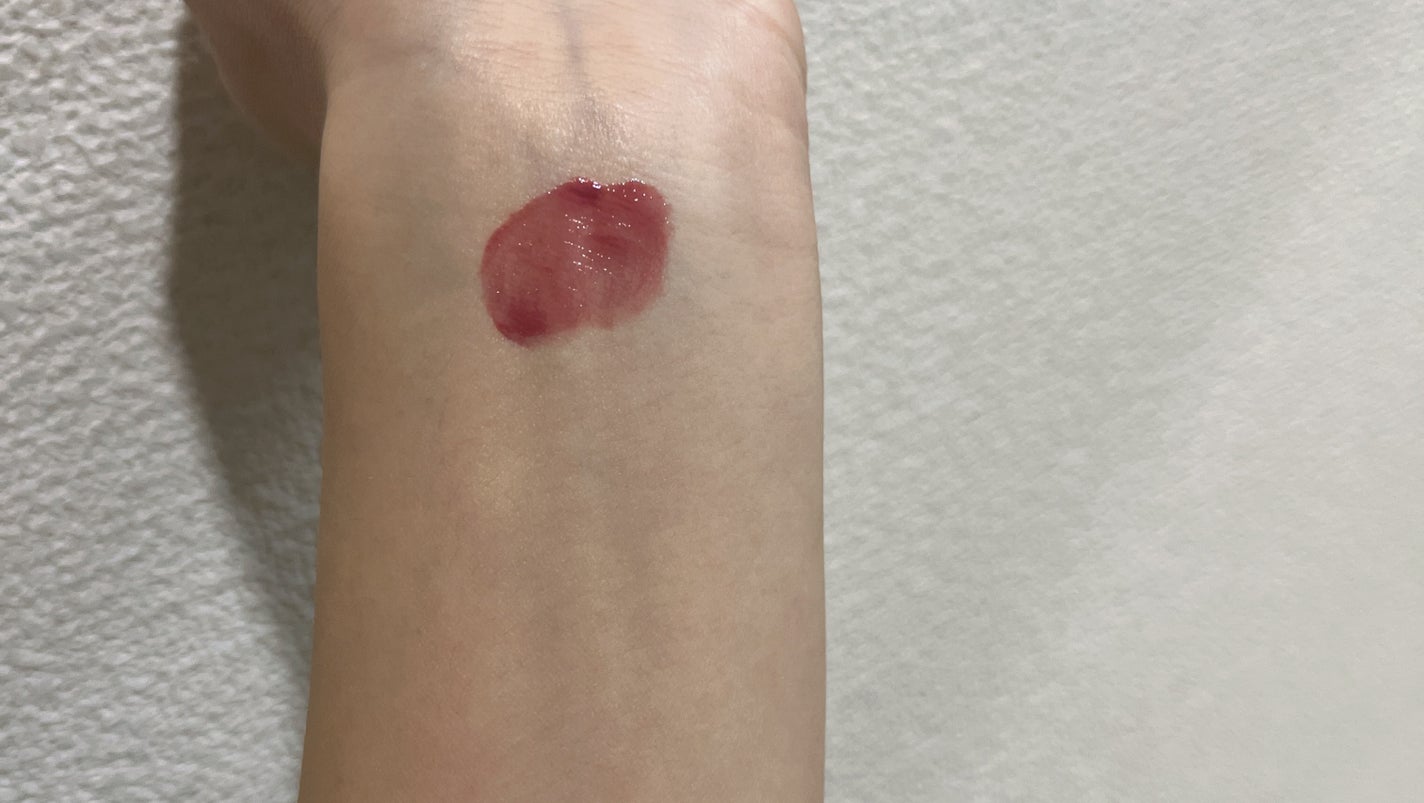 グラスティングウォーターティント/rom&nd/リップティントを使ったクチコミ(2枚目)