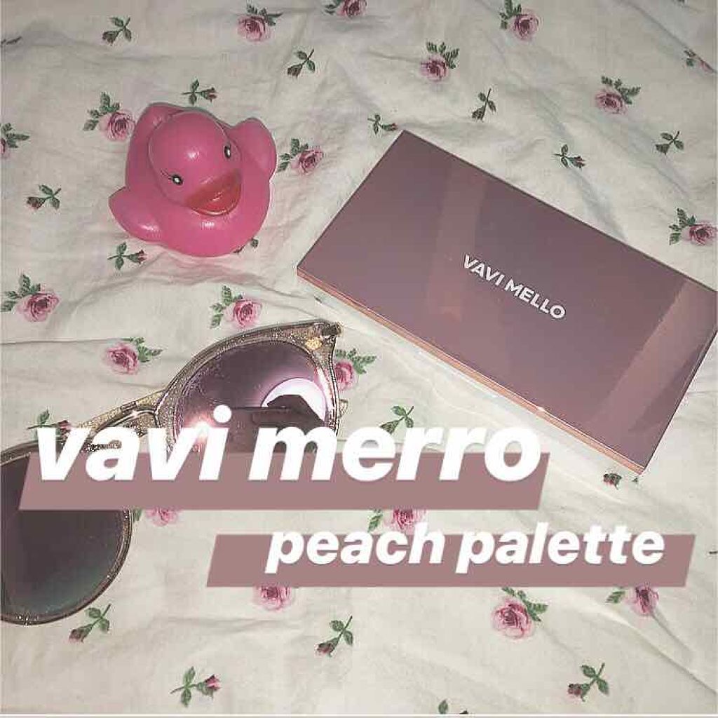 バレンタインボックス2 ピーチパレット/VAVI MELLO/アイシャドウパレットを使ったクチコミ(1枚目)