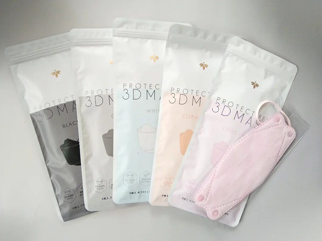 PROTECTBEE 3DMASK/山田養蜂場（健康食品）/マスクを使ったクチコミ（2枚目）