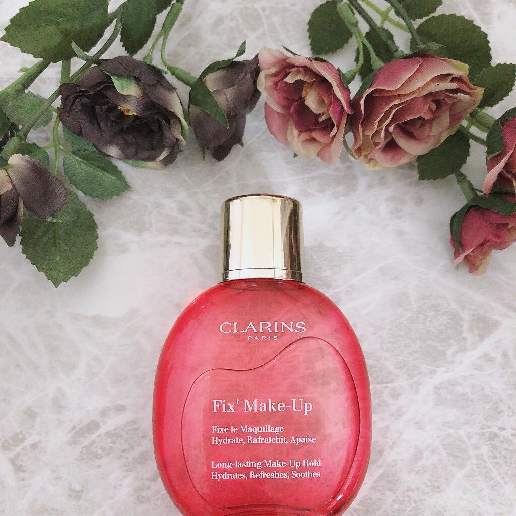 フィックス メイクアップ/CLARINS/ミスト状化粧水を使ったクチコミ(1枚目)