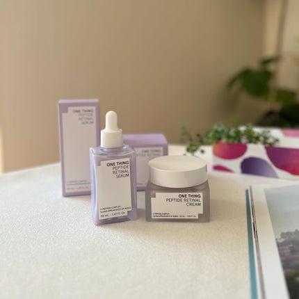ペプチドレチナールセラム/ONE THING/美容液を使ったクチコミ(5枚目)