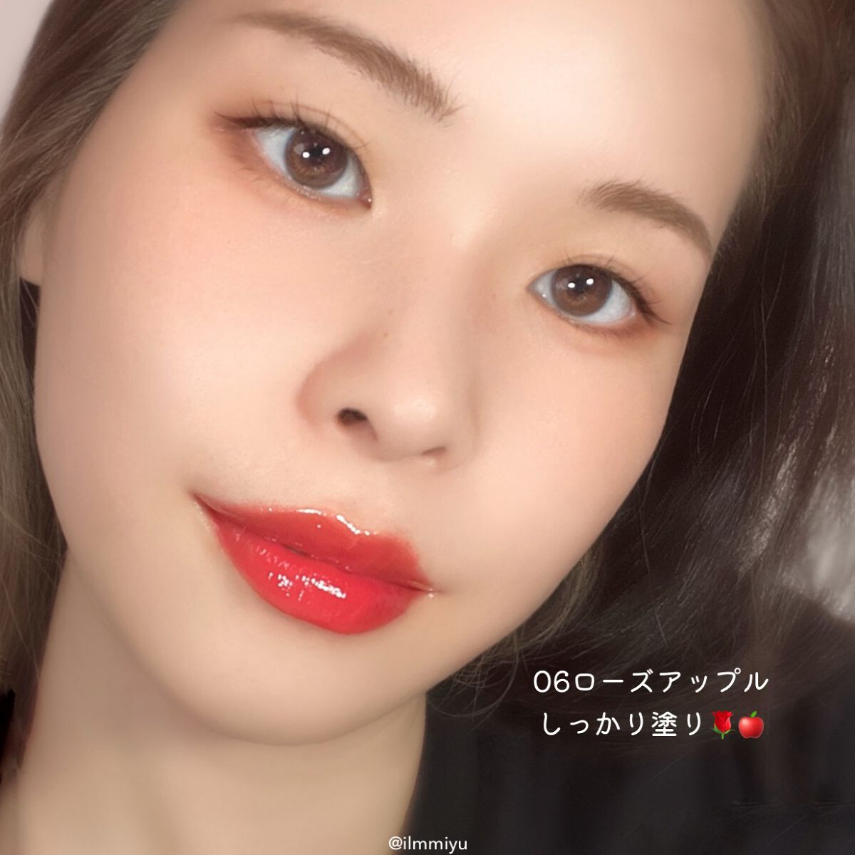 ジューシーデュイティント/dasique/リップティントを使ったクチコミ(3枚目)