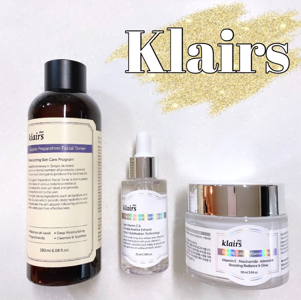 フレッシュリージュースドビタミンドロップ(35ml)/Klairs/美容液を使ったクチコミ（1枚目）