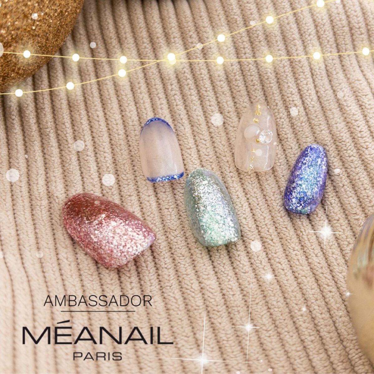 ジェルネイル（ライト対応）/セリア/ジェルネイルを使ったクチコミ（1枚目）