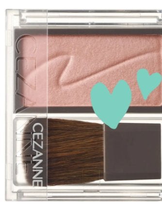 チークブラッシュ/CEZANNE/パウダーチークを使ったクチコミ(1枚目)