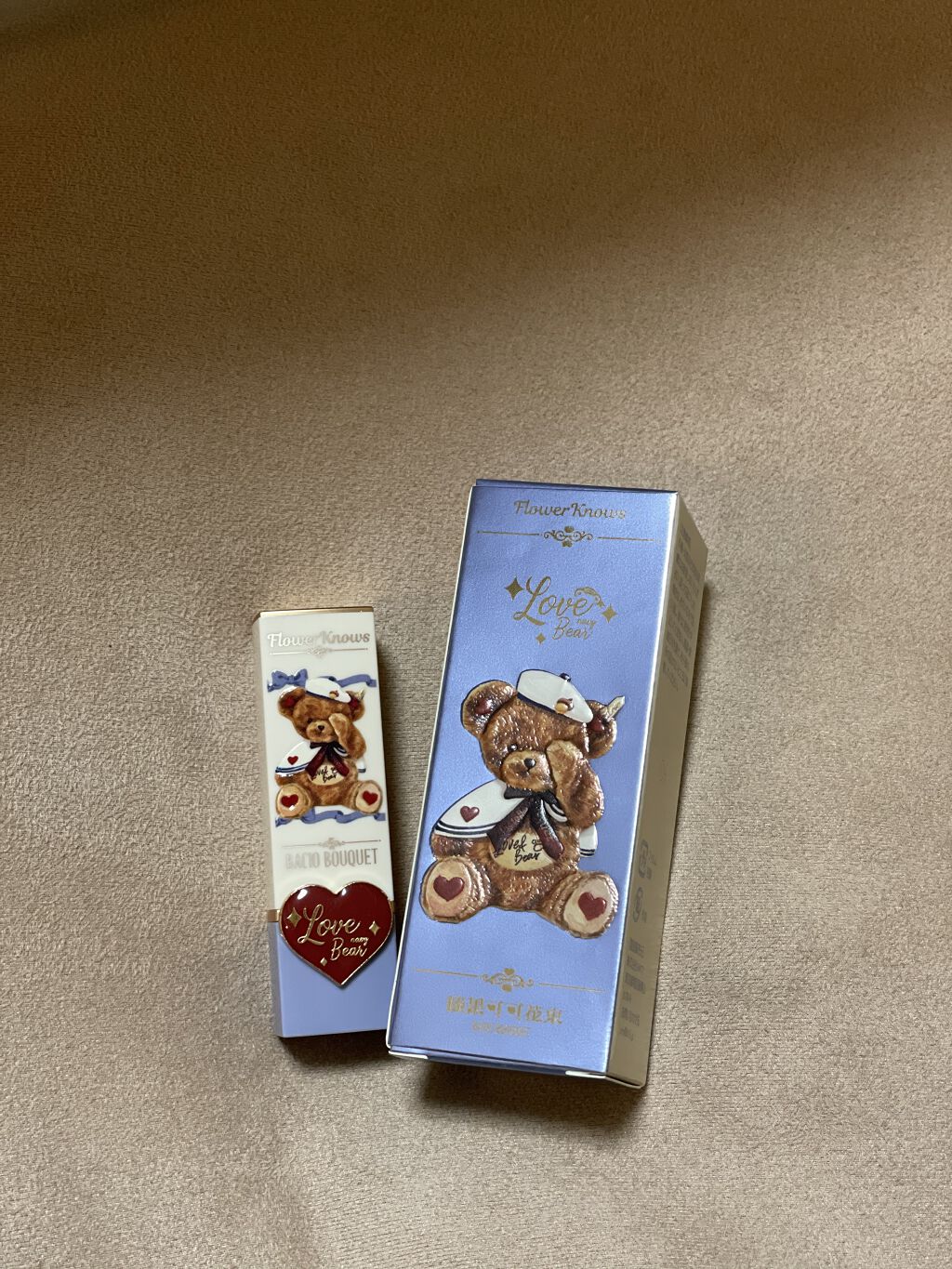 Love Bear マットリップスティック/FlowerKnows/口紅を使ったクチコミ（2枚目）