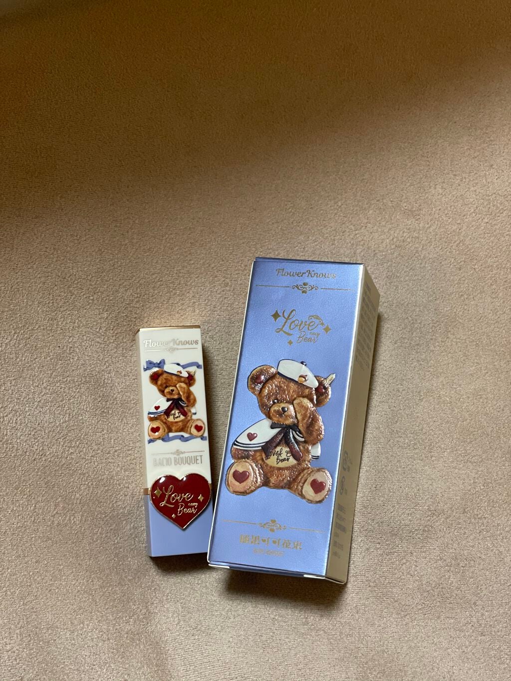 Love Bear マットリップスティック/FlowerKnows/口紅を使ったクチコミ(2枚目)