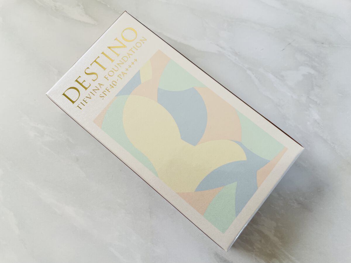 ティエヴィナファンデーション/DESTINO/パウダーファンデーションを使ったクチコミ（3枚目）