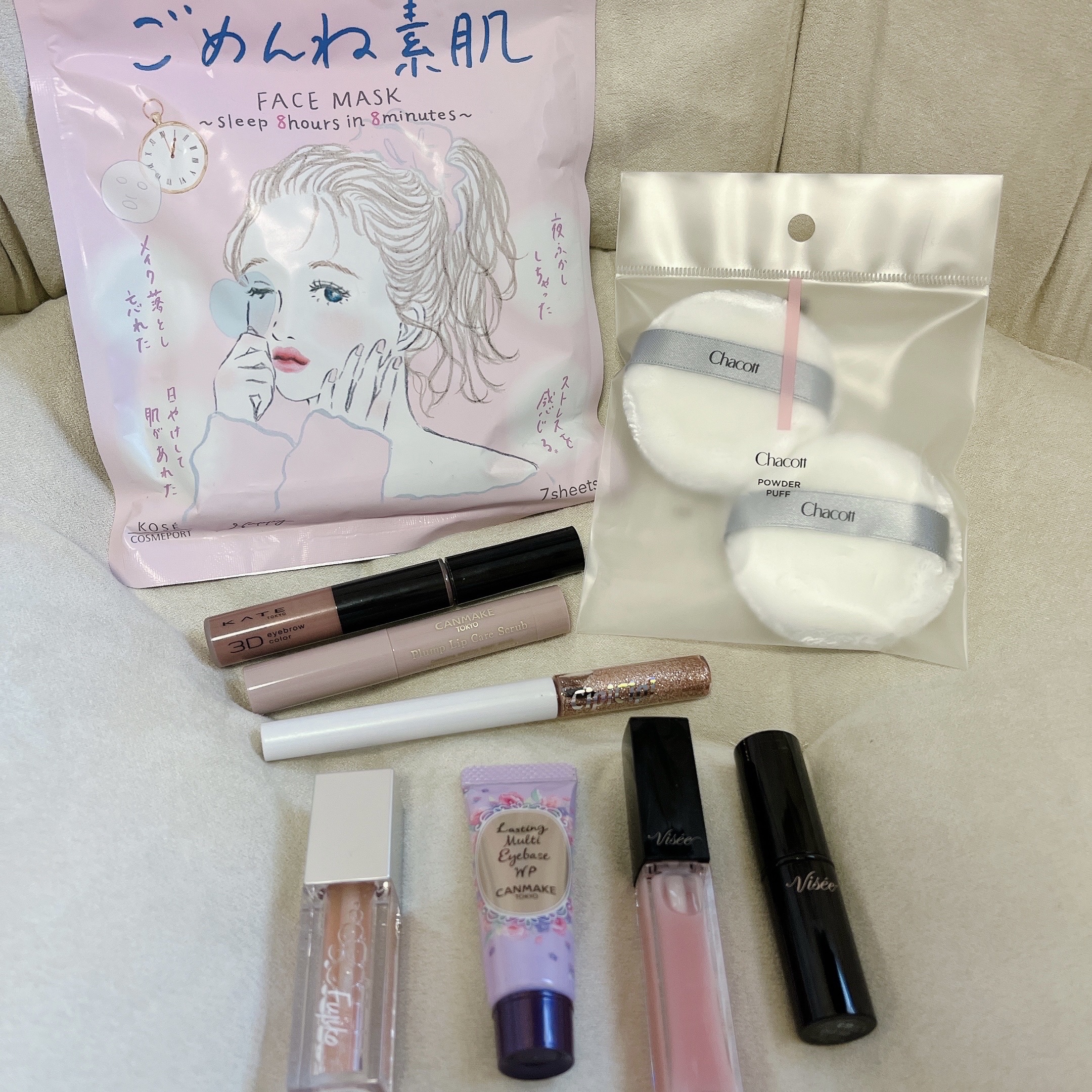 パウダーパフ(2ヶ入)/チャコット・コスメティクス/パフ・スポンジを使ったクチコミ（1枚目）