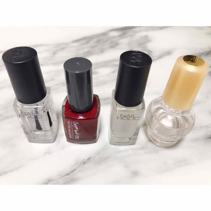 ガラスドロップジェルコート/MAJOLICA MAJORCA/ネイルトップコートを使ったクチコミ(3枚目)