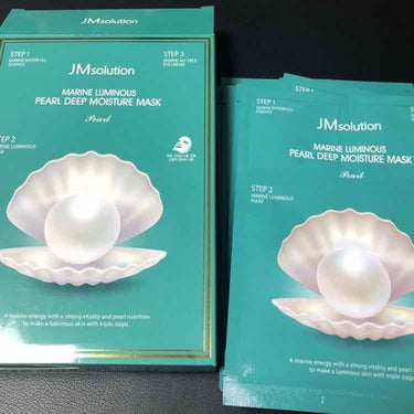 JM solution  marine luminous pearl deep moisture mask/JMsolution JAPAN/シートマスク・パックを使ったクチコミ（1枚目）