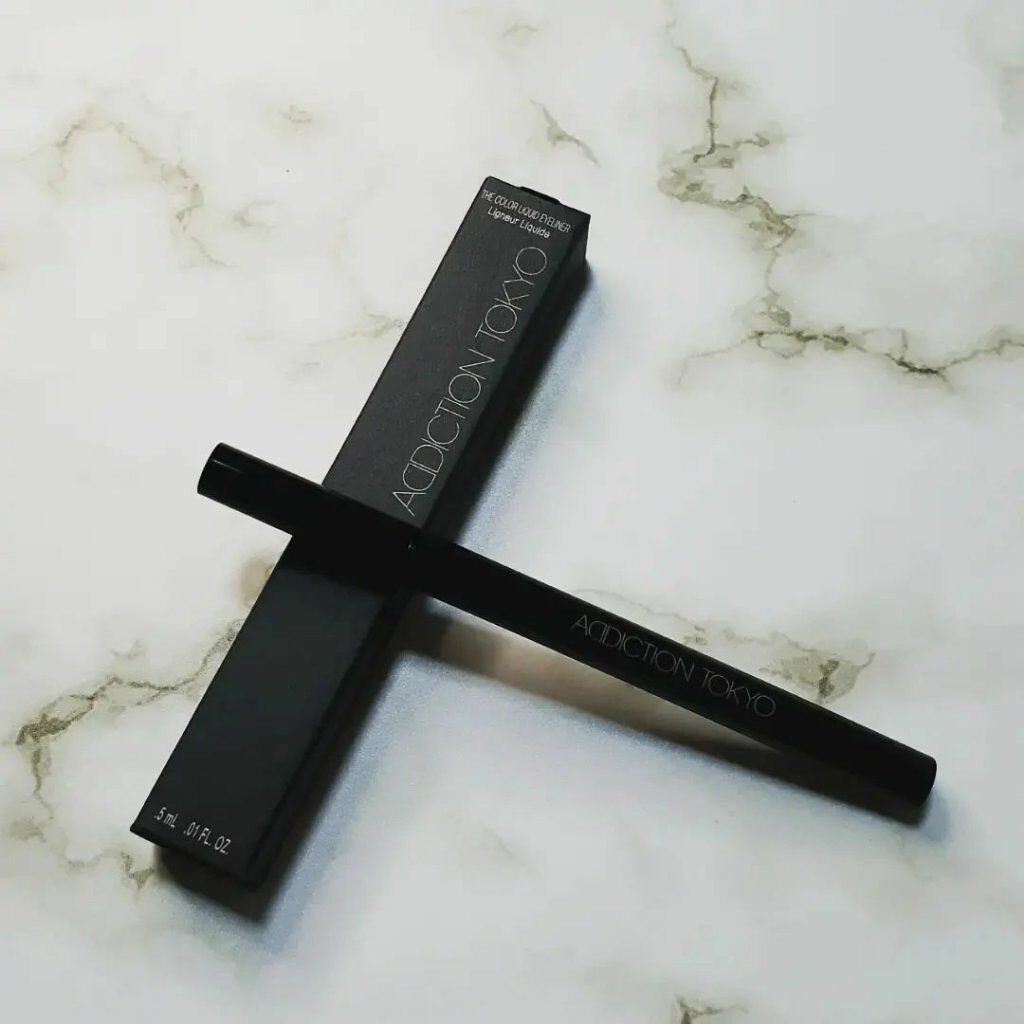 ザ カラー リキッド アイライナー/ADDICTION/リキッドアイライナーを使ったクチコミ(1枚目)