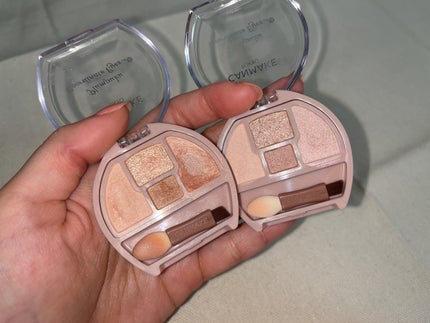 プランぷくコーデアイズ/キャンメイク/パウダーアイシャドウを使ったクチコミ(4枚目)