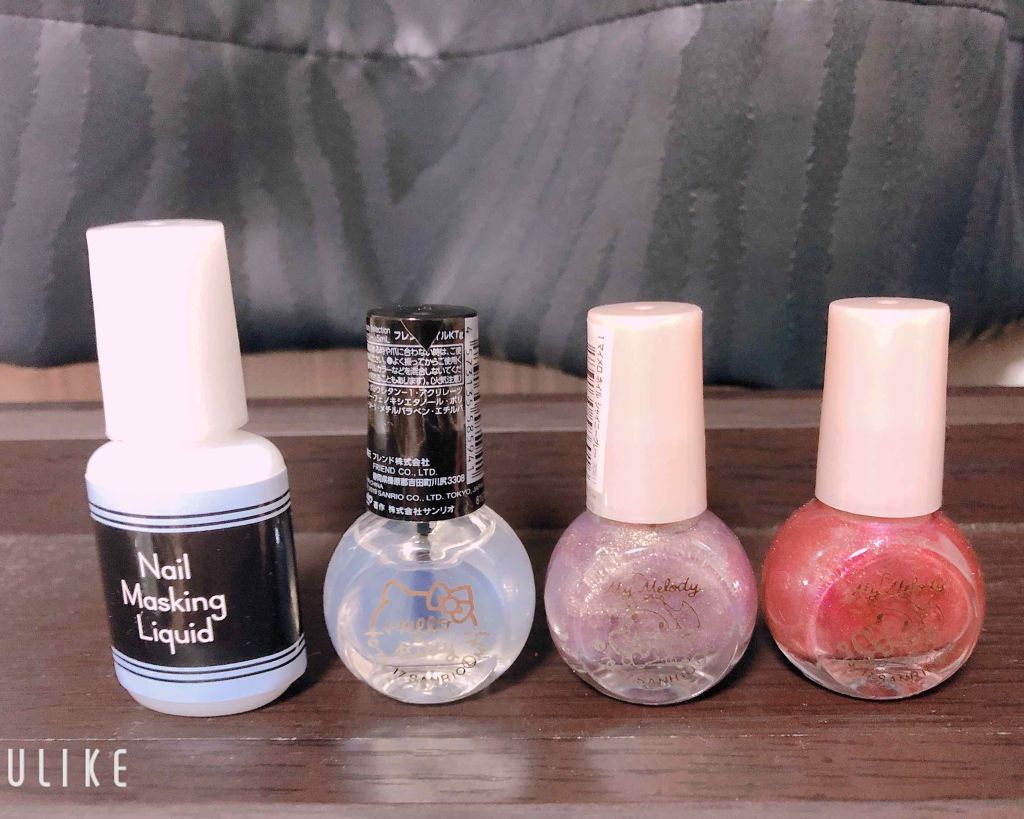 サンリオネイル/DAISO/マニキュアを使ったクチコミ(1枚目)