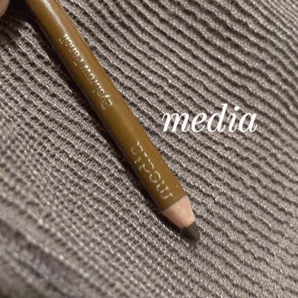 アイブロウペンシルA(削り)/media/アイブロウペンシルを使ったクチコミ(1枚目)