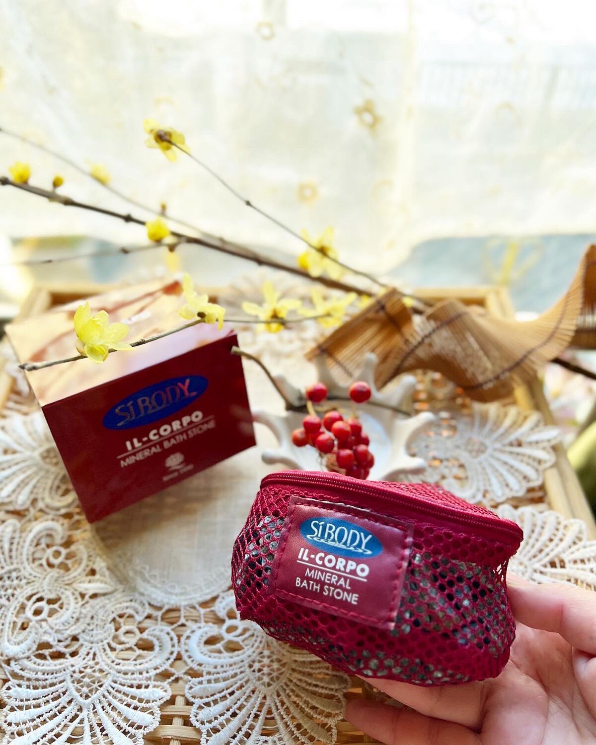 ミネラルバスストーン/イルコルポ/無機塩系入浴剤を使ったクチコミ（1枚目）