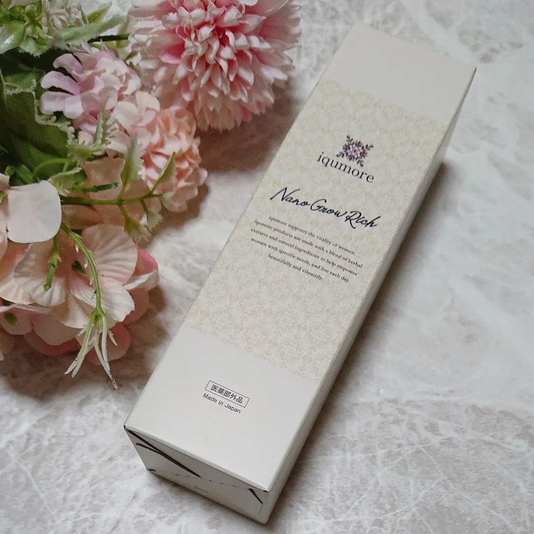 ナノグロウリッチ/iqumore/頭皮ローションを使ったクチコミ（1枚目）