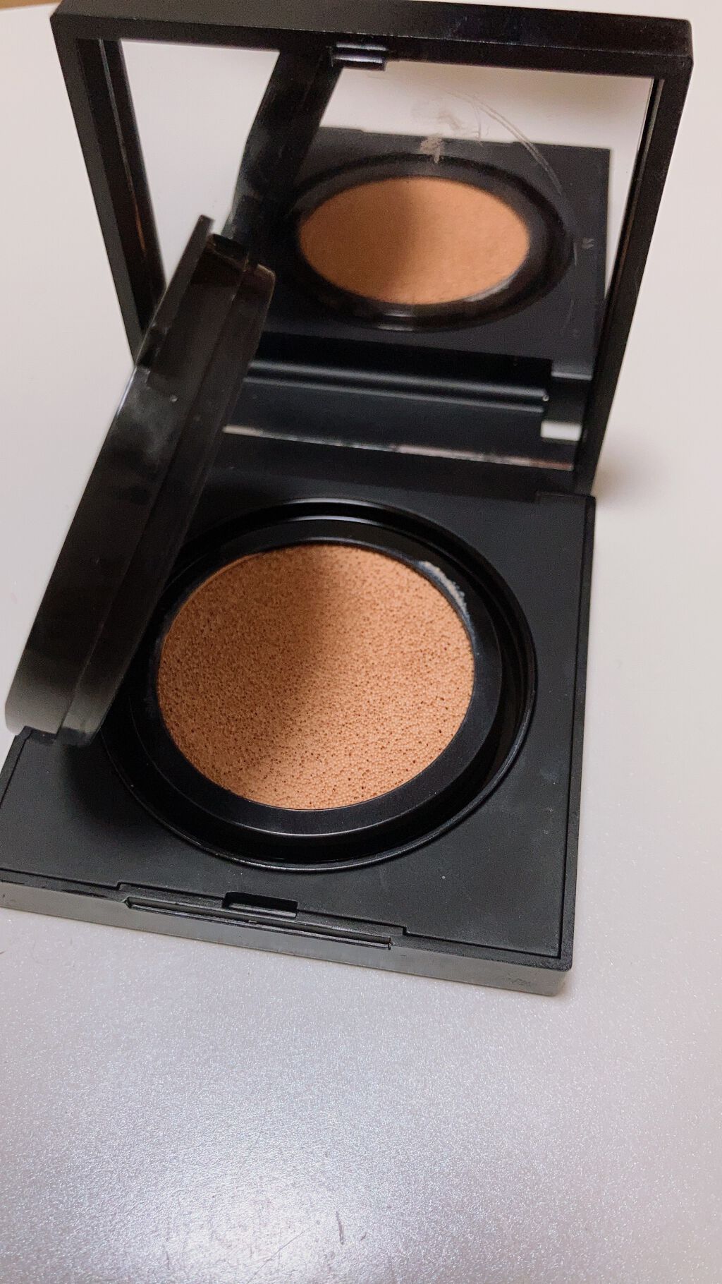 ナチュラルラディアント ロングウェア クッションファンデーション/NARS/クッションファンデーションを使ったクチコミ(2枚目)