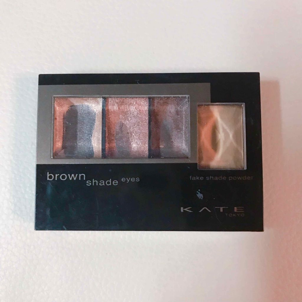 ブラウンシェードアイズ/KATE/アイシャドウパレットを使ったクチコミ(1枚目)