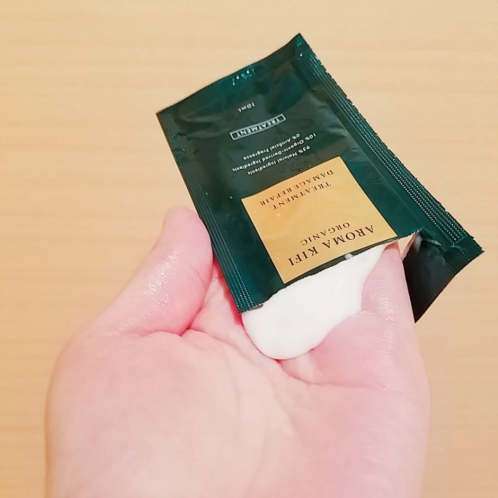 オーガニック シャンプー/トリートメント<ダメージリペア>/AROMA KIFI/シャンプー・コンディショナーを使ったクチコミ(3枚目)