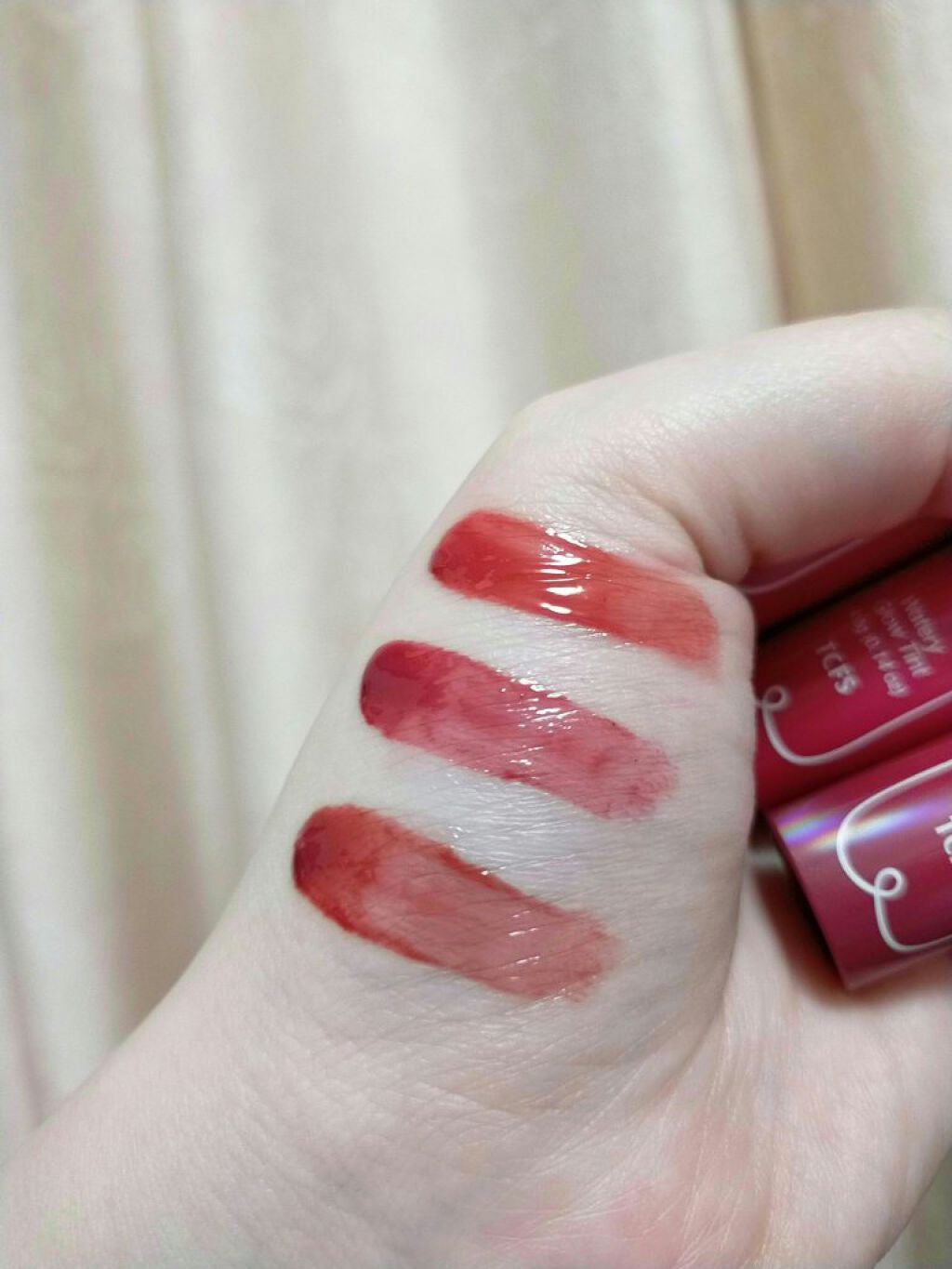 アートクラス クレアーティント/too cool for school/リップティントを使ったクチコミ(4枚目)