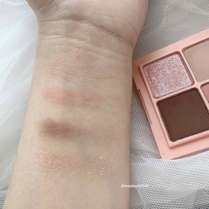 ベターザンアイズ/rom&nd/アイシャドウパレットを使ったクチコミ(4枚目)