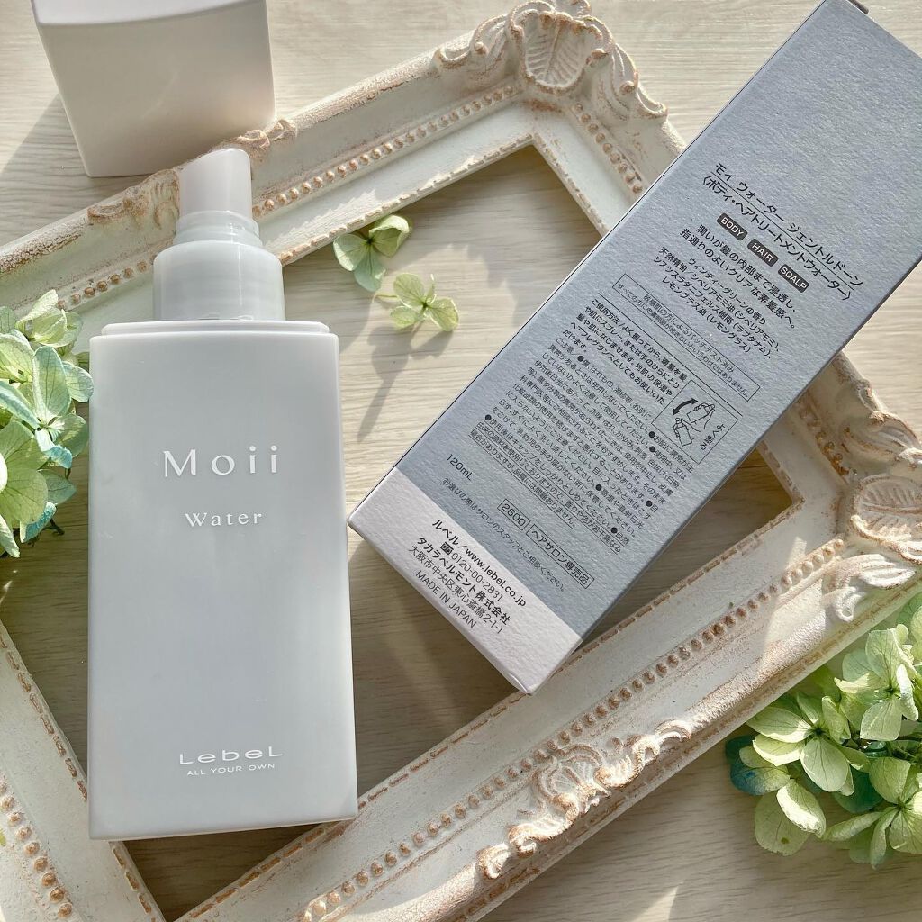Moii water/LebeL/ヘアミストを使ったクチコミ(3枚目)