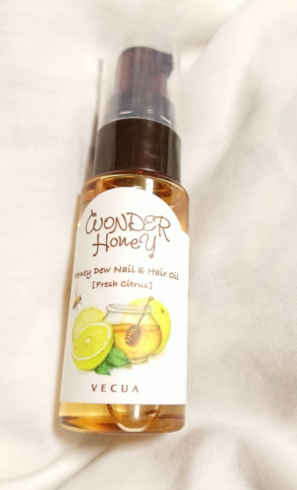 ワンダーハニー 指先と髪先のための蜜オイル /VECUA Honey/ハンドクリームを使ったクチコミ(1枚目)