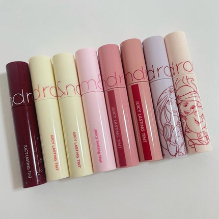 ジューシーラスティングティント/rom&nd/リップティントを使ったクチコミ(2枚目)