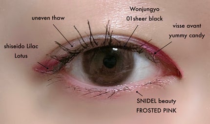 ウォンジョンヨ ヌードアイラッシュ/Wonjungyo/マスカラを使ったクチコミ(3枚目)