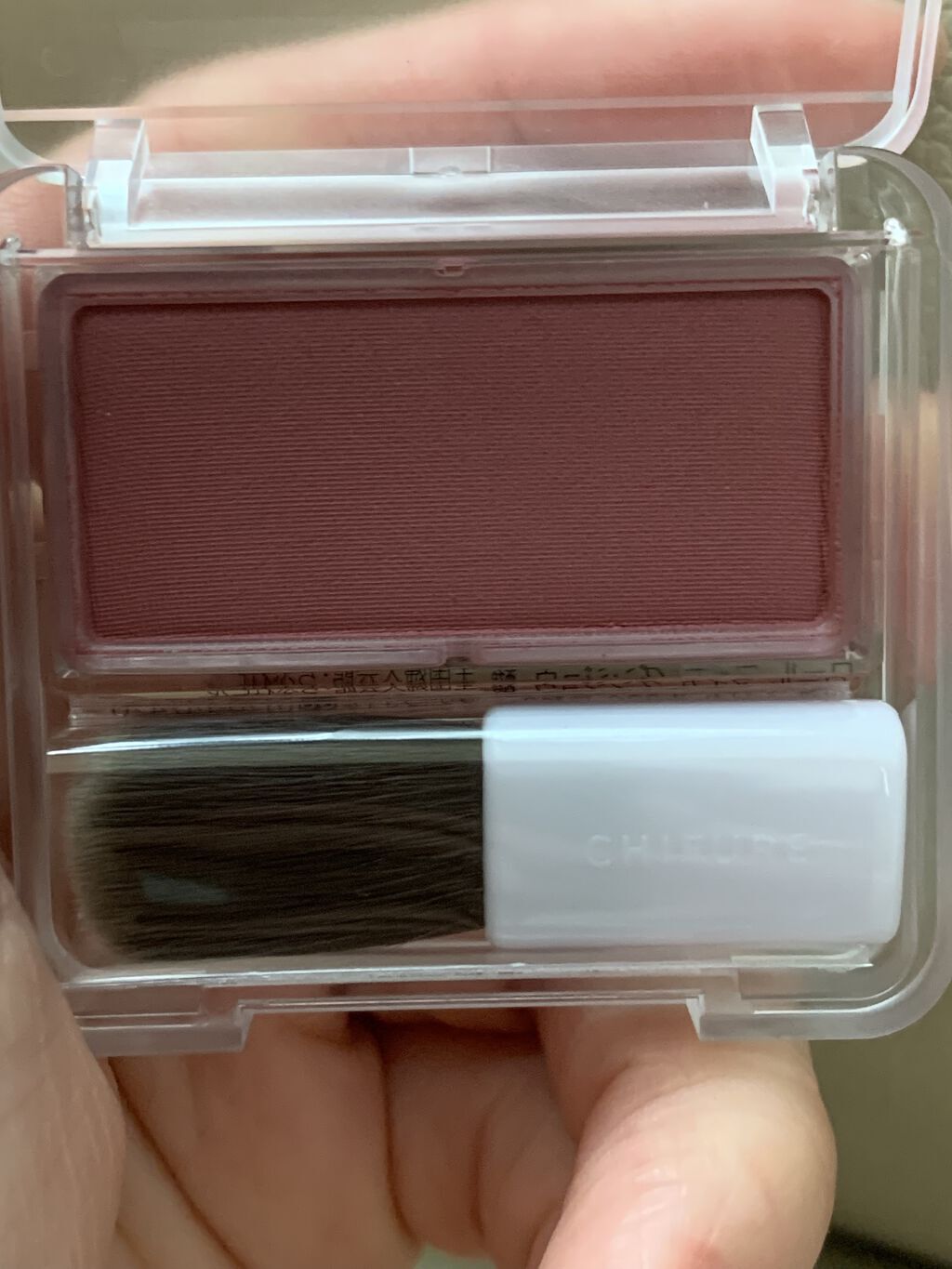 パウダー チーク 271 ローズ系/ちふれ/パウダーチークを使ったクチコミ（1枚目）