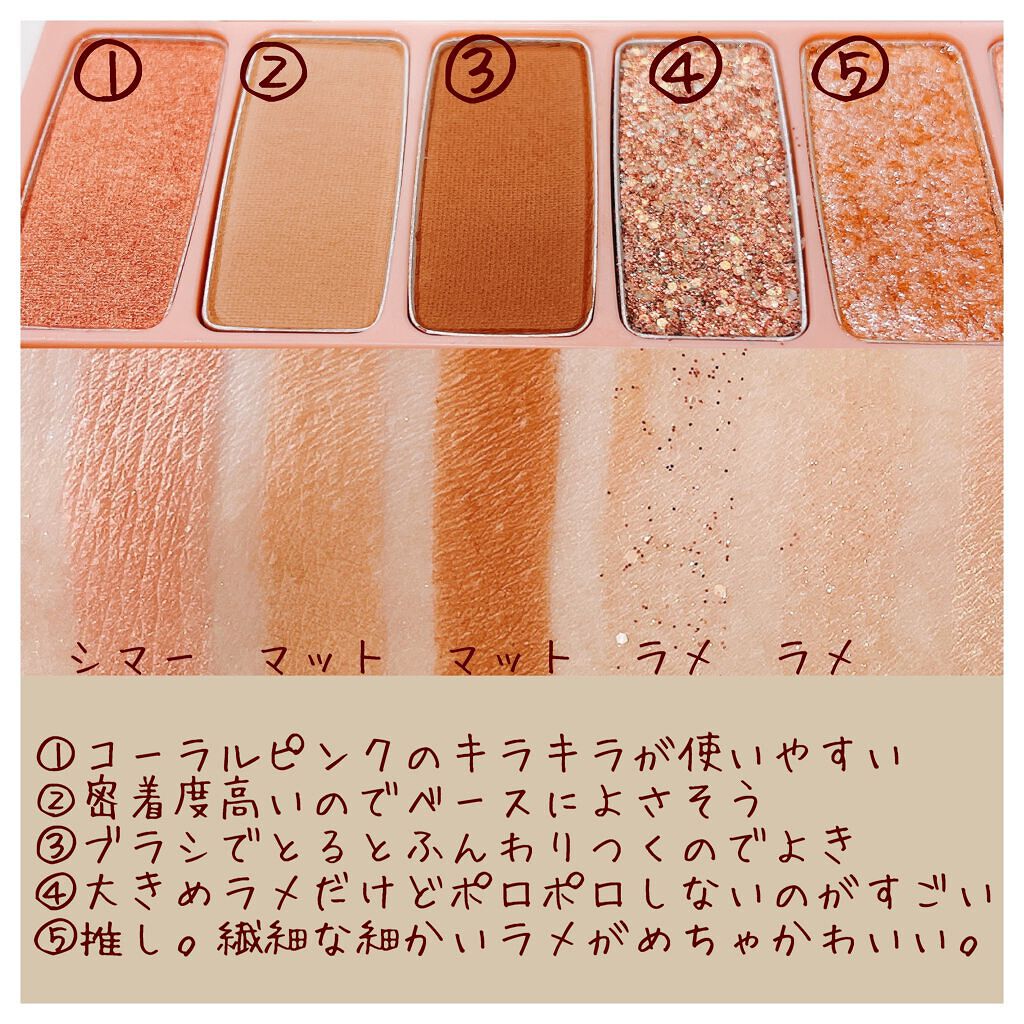 プレイカラー アイシャドウ/ETUDE/アイシャドウパレットを使ったクチコミ(5枚目)