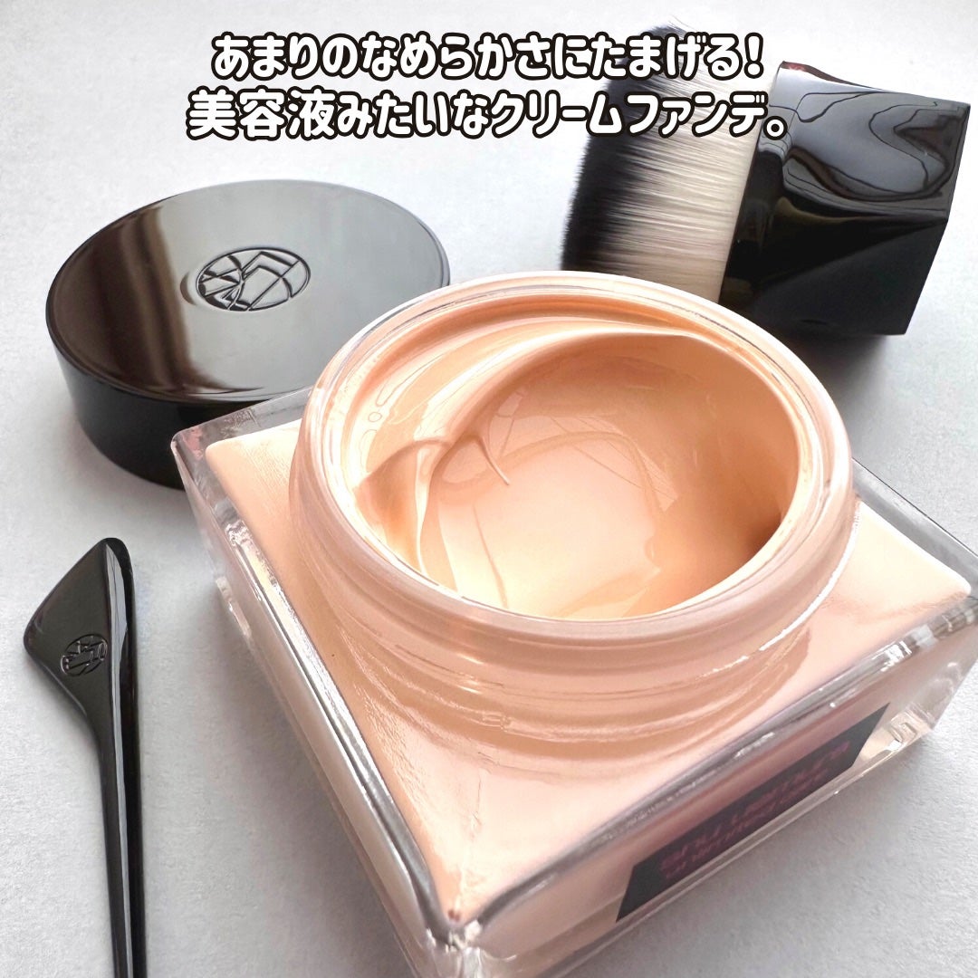 アンリミテッド ケア セラムイン クリーム ファンデーション/shu uemura/クリーム・エマルジョンファンデーションを使ったクチコミ(2枚目)