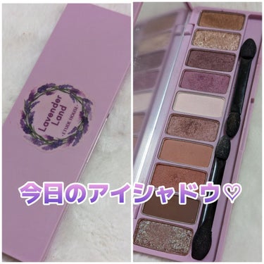 プレイカラー アイシャドウ ラベンダーランド【生産終了】/ETUDE/アイシャドウパレットを使ったクチコミ（1枚目）