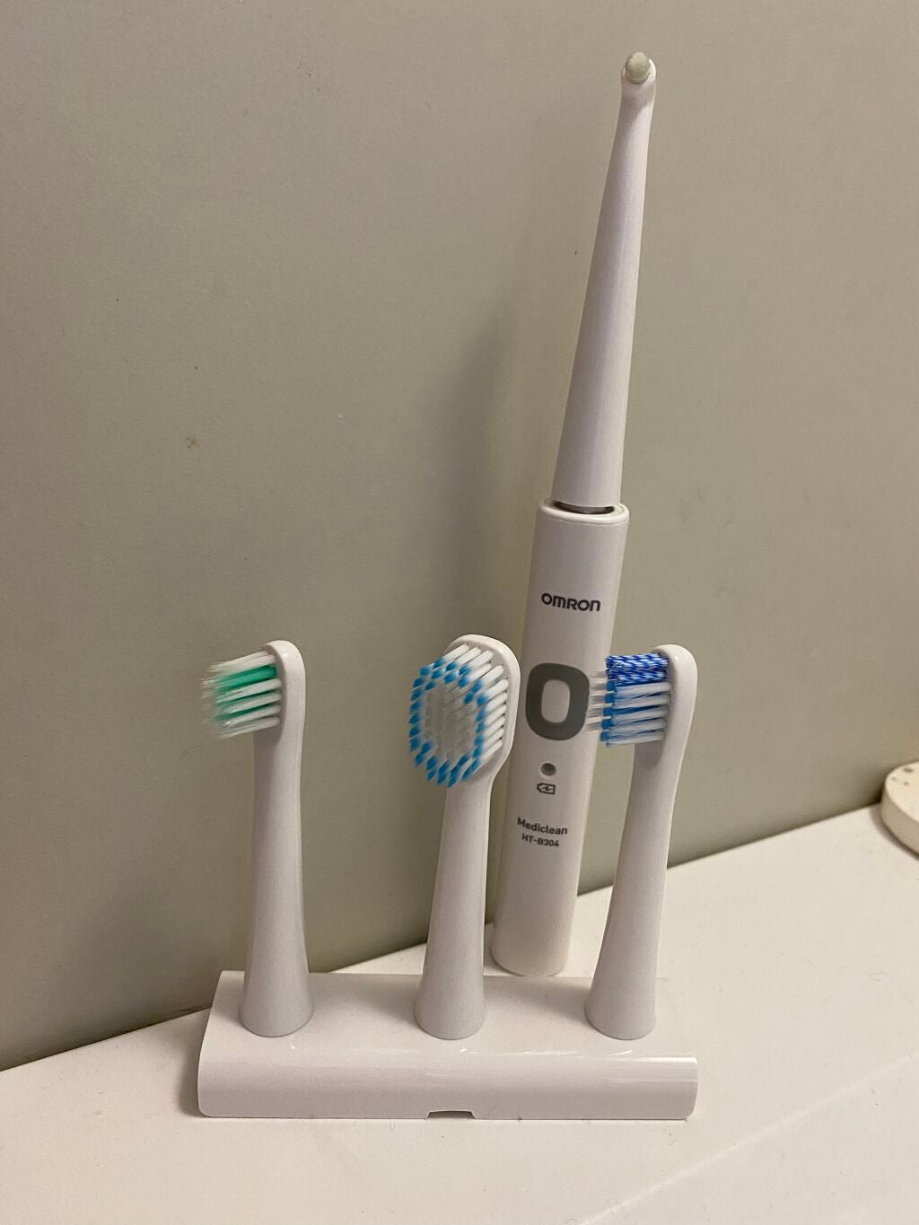 オムロン音波式電動歯ブラシ HT-BA302/オムロン/電動歯ブラシを使ったクチコミ(1枚目)