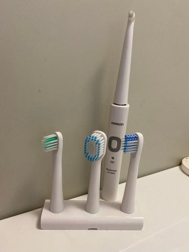 オムロン音波式電動歯ブラシ　HT-BA302/オムロン/電動歯ブラシを使ったクチコミ（1枚目）