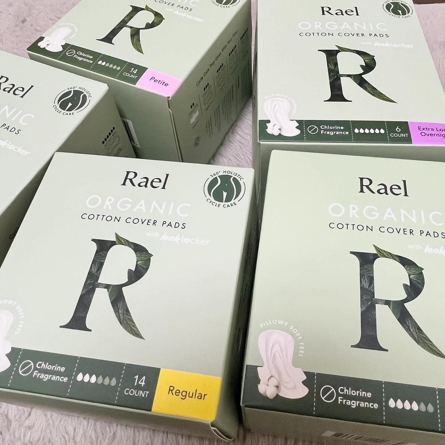 Rael オーガニックコットンカバーパッド/Rael/コットンを使ったクチコミ(1枚目)