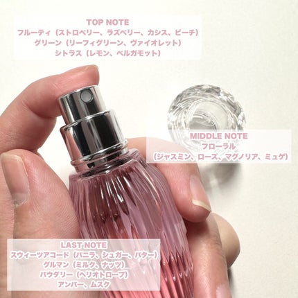 オード ストロベリーバースデーケーキ/JILL STUART/香水(レディース)を使ったクチコミ(3枚目)