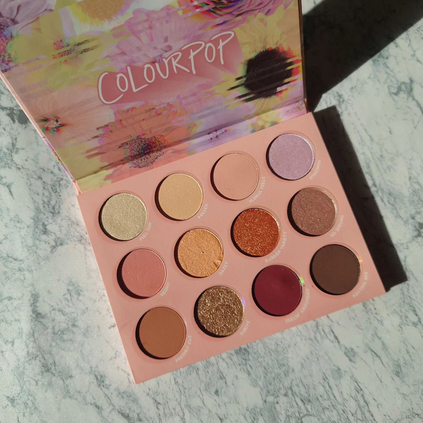 Colourpop☆Pressed Powder 12色 アイシャドウパレット HEAVY PETAL|ColourPopの人気色を比較 - New