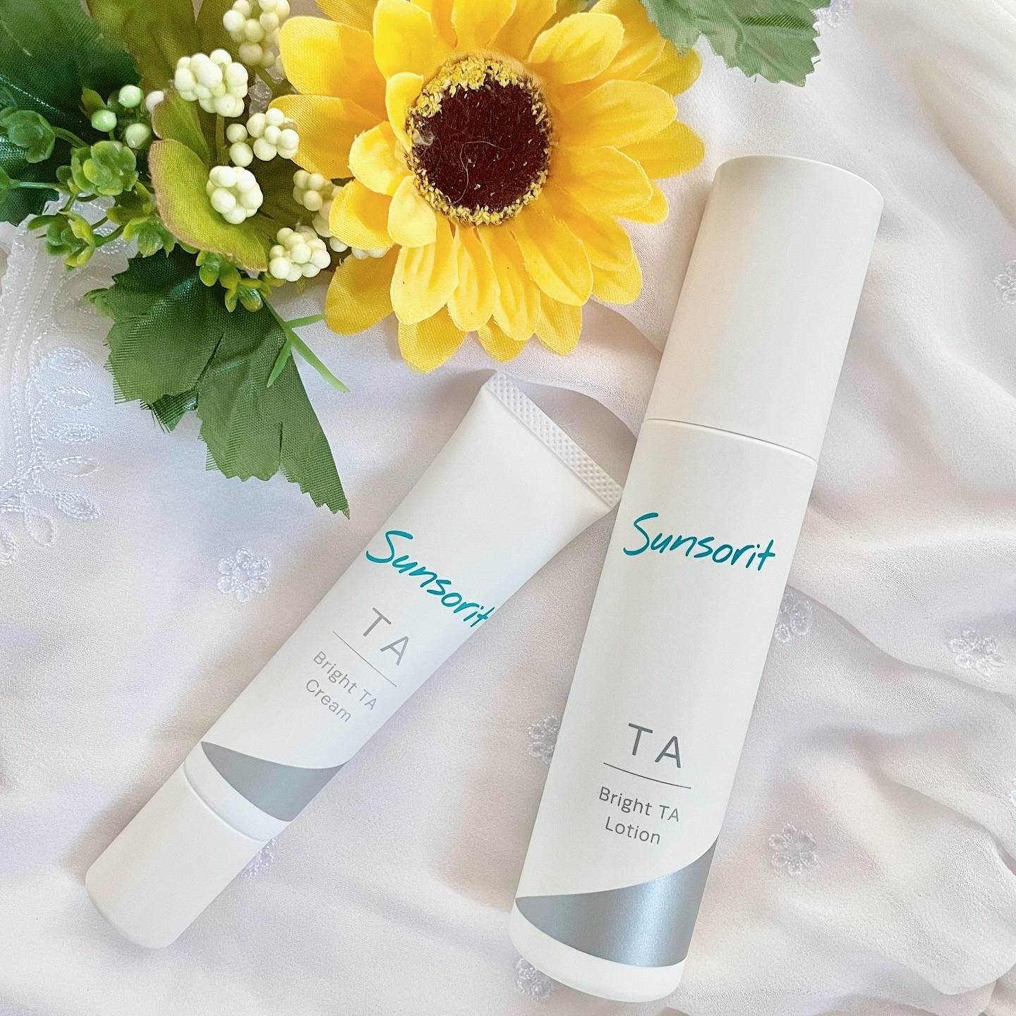 ブライトTAクリーム【医薬部外品】/サンソリット/フェイスクリームを使ったクチコミ（1枚目）