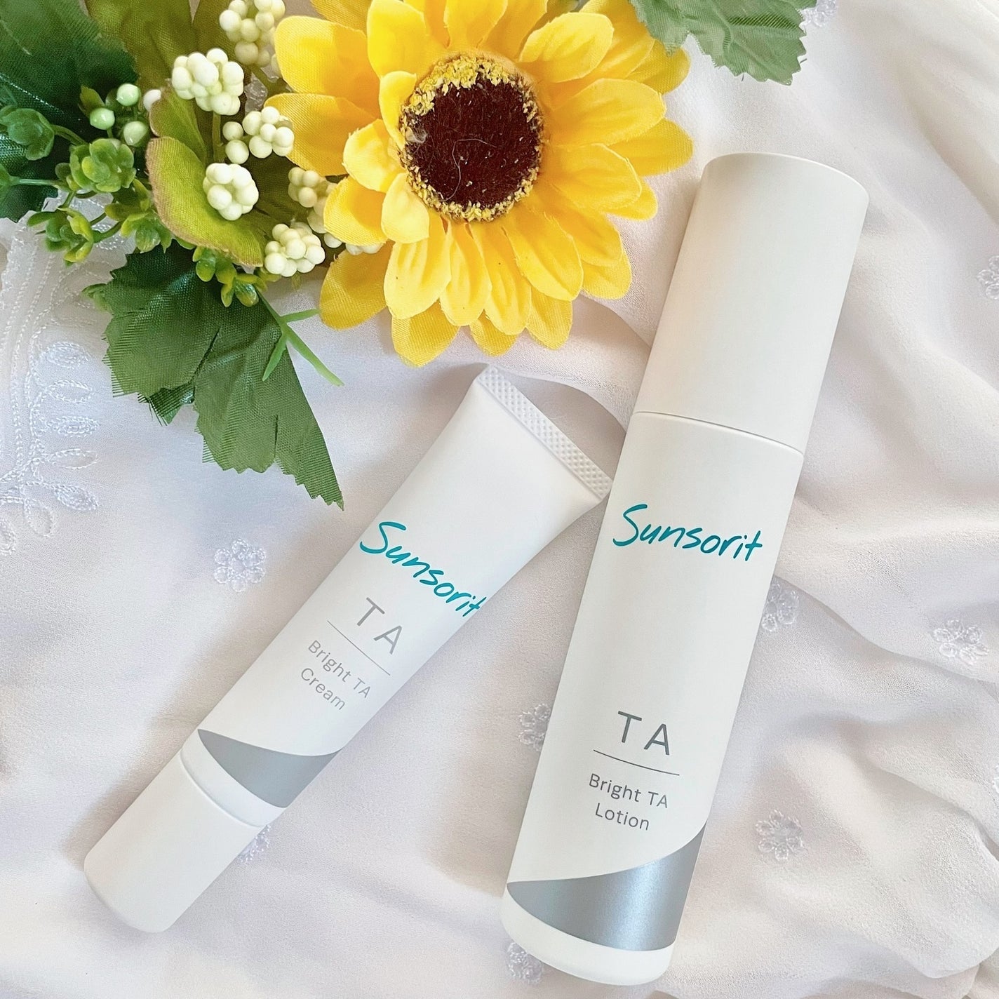 ブライトTAクリーム【医薬部外品】/サンソリット/フェイスクリームを使ったクチコミ(1枚目)