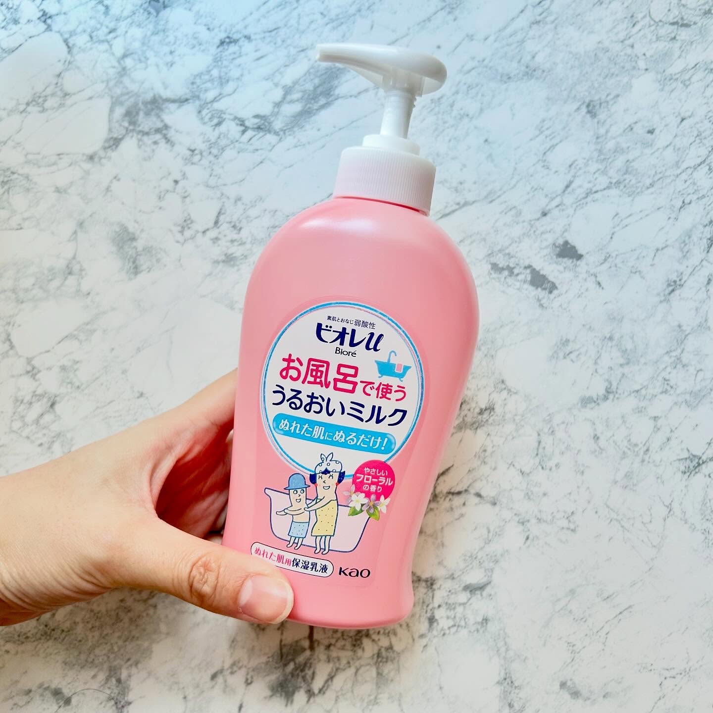 お風呂で使う うるおいミルク やさしいフローラルの香り/ビオレu/ボディミルクを使ったクチコミ（3枚目）
