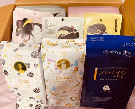 集中保湿福袋300枚/MITOMO/シートマスク・パックを使ったクチコミ(1枚目)