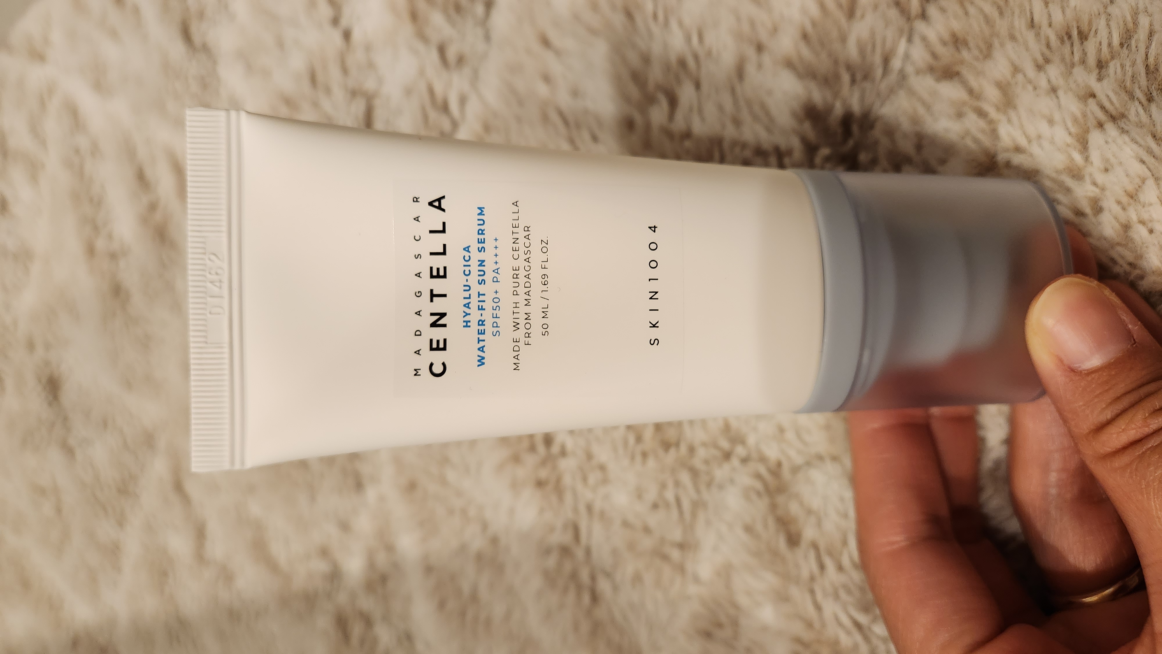 ヒアルーシカ ウォーターフィット サンセラム/SKIN1004/日焼け止めローションを使ったクチコミ（1枚目）