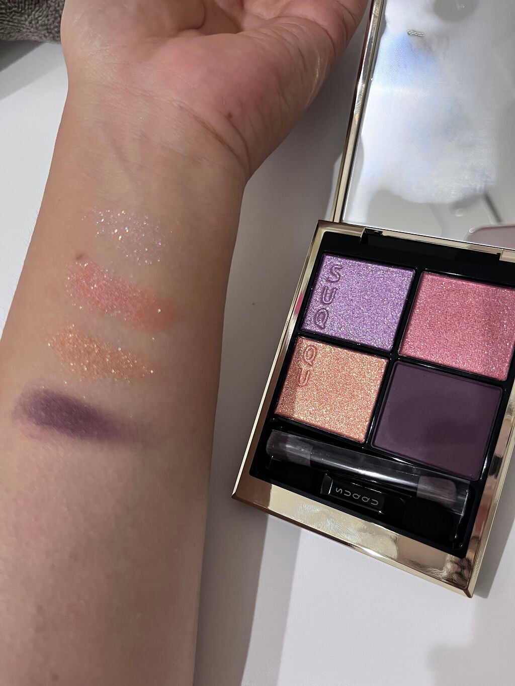 シグニチャー カラー アイズ/SUQQU/アイシャドウパレットを使ったクチコミ(8枚目)